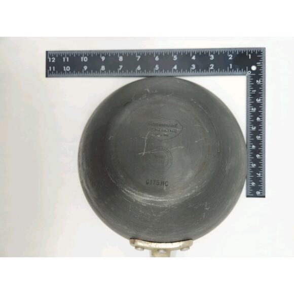 Commercial Aluminum Cookware G175HC 8” Wok Saute Pot Anodized Aluminum - Picture 3 of 8